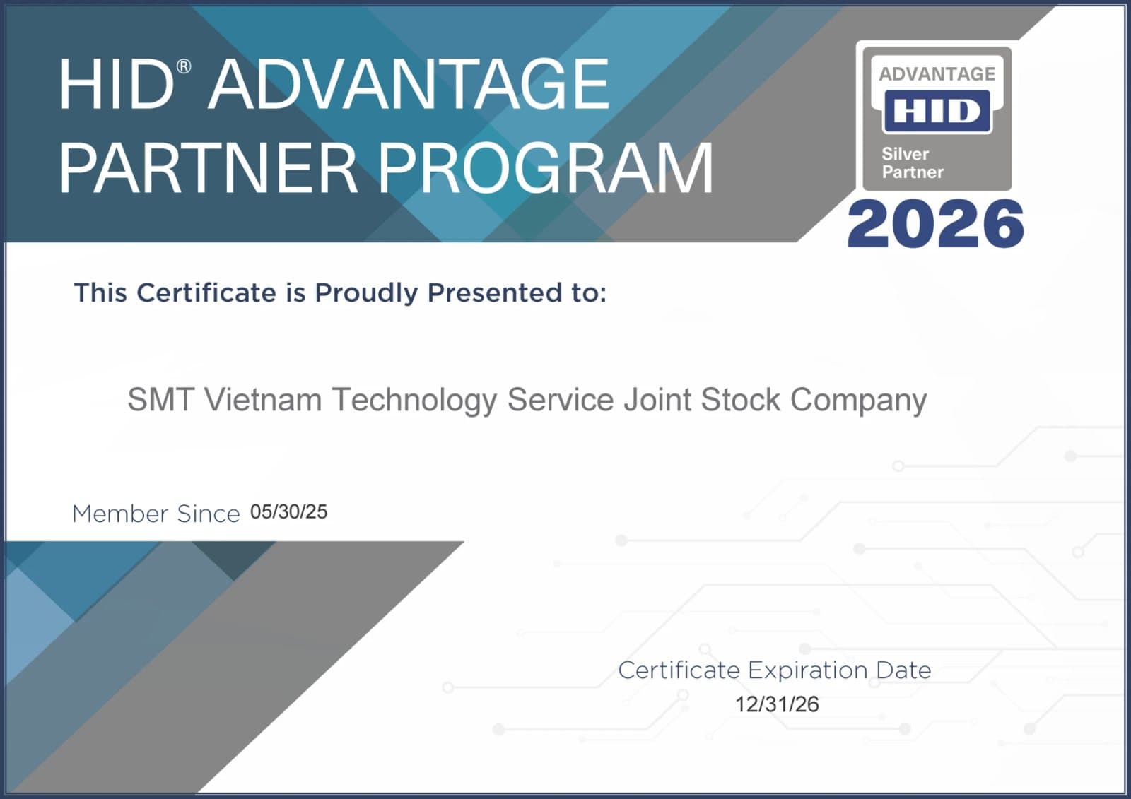 HID Advantage Partner Program 2026 (Silver Partner)