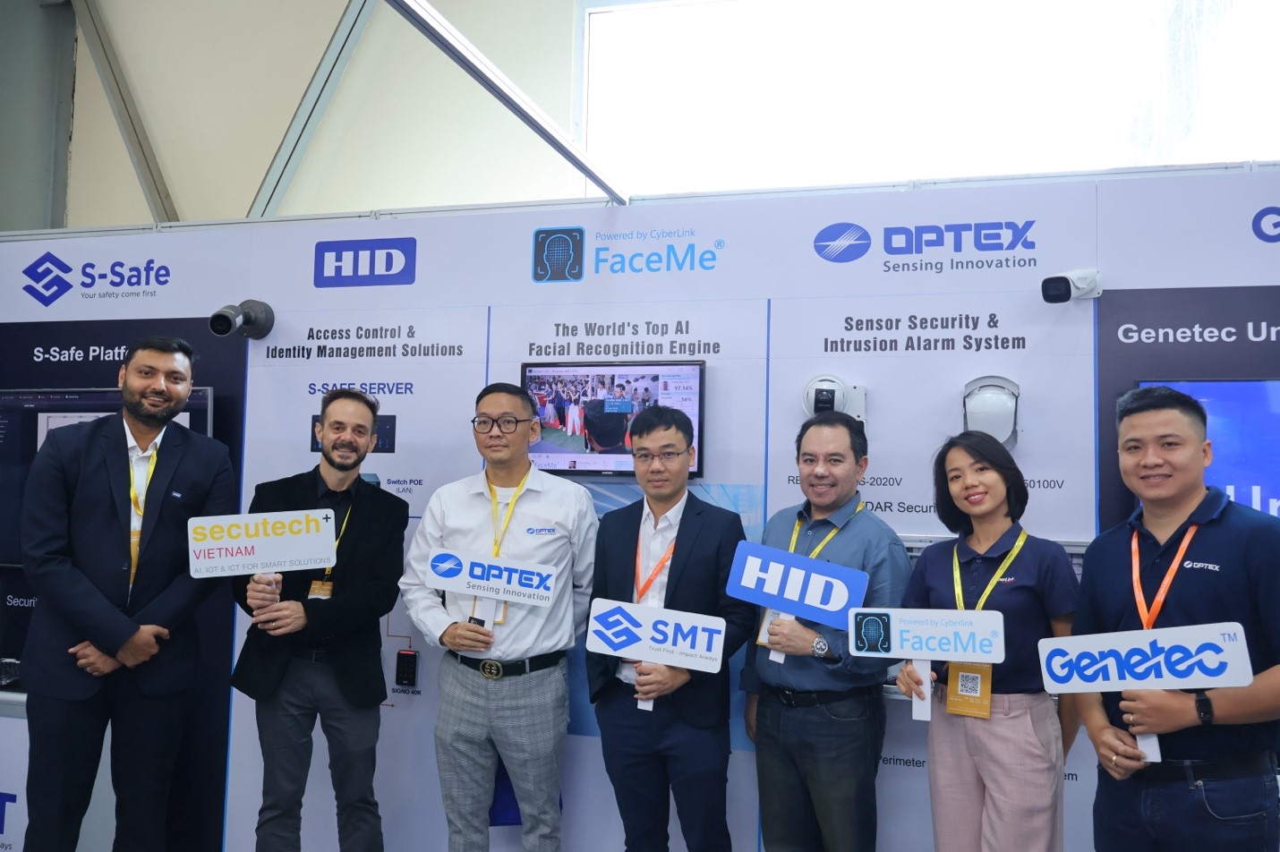 SMT Technology cùng các đối tác đồng hành tại Secutech+ Vietnam 2026.