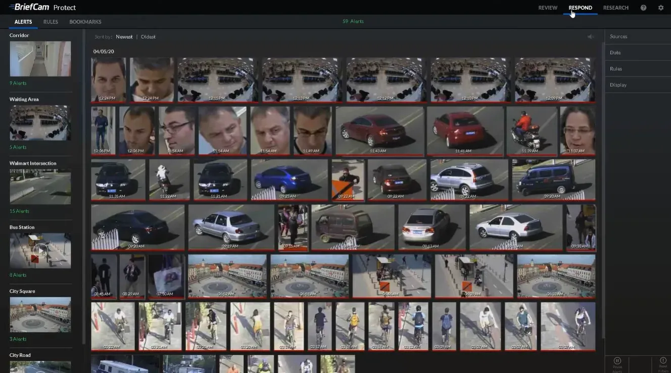 BriefCam Respond